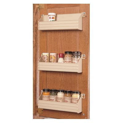 Rev-A-Shelf ST Series Door Mount Spice Racks White 36"Wx36"H, - ST-36-11-52