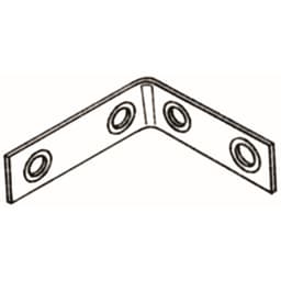 Corner Braces Horizontal Corner Irons 2"L x 5/8"D