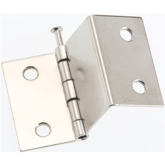 Selby  Reversible Hinge, 270º Screw-on Bright Nickel - H98N