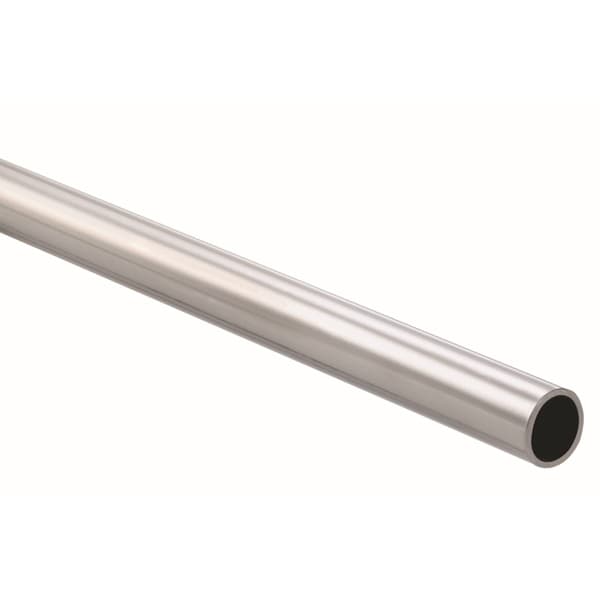 KV Closed Round Flange For 1-1/16" Round Tubing, Chrome, 734 CHR