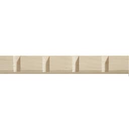 Cove Moldings Dentil Style, 8' Unfinished Maple