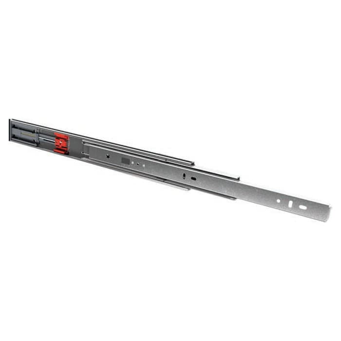 Fulterer FR5046ECD 60-Pair Box 20" Soft-Close Side Mount Full Extension 100 lb Ball Bearing Drawer Slide, Zinc, 75096