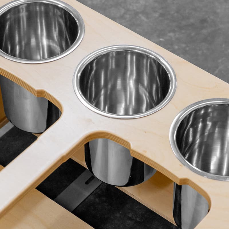 Century Components 1.25 quart Trash Can, - SSCN1.25