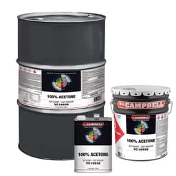 Fast Reducer Voc Exempt Solvent_Acetone 1 Gallon - Ml Campbell 00VC16936-16