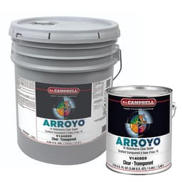 Arroyo 1K Wb Sealer Clear, 1 & 5 Gallon - Ml Campbell 00V140959-20