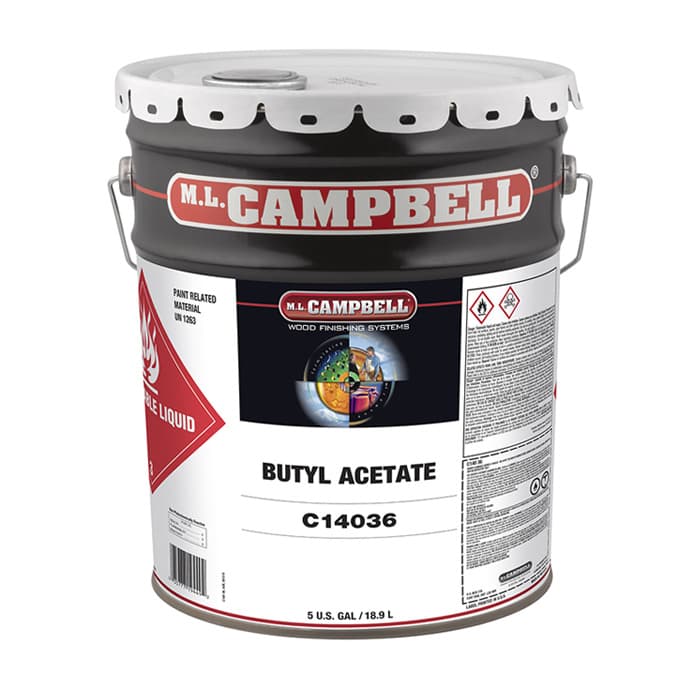 Butyl Acetate Solvent 5 Gallon - Ml Campbell 000C14036-20