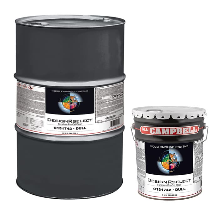 Designer Select, Pre-Cat Clear Dull 53 Gallon