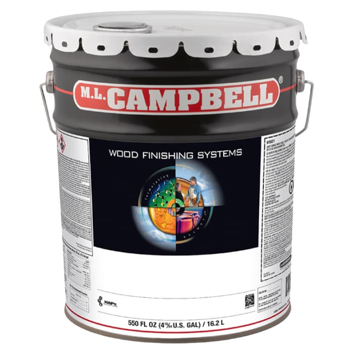 Excalibur Fd Hp CatalyzedVarnClear Clear Satin, 5 Gallon - ML Campbell 0MC119624-20