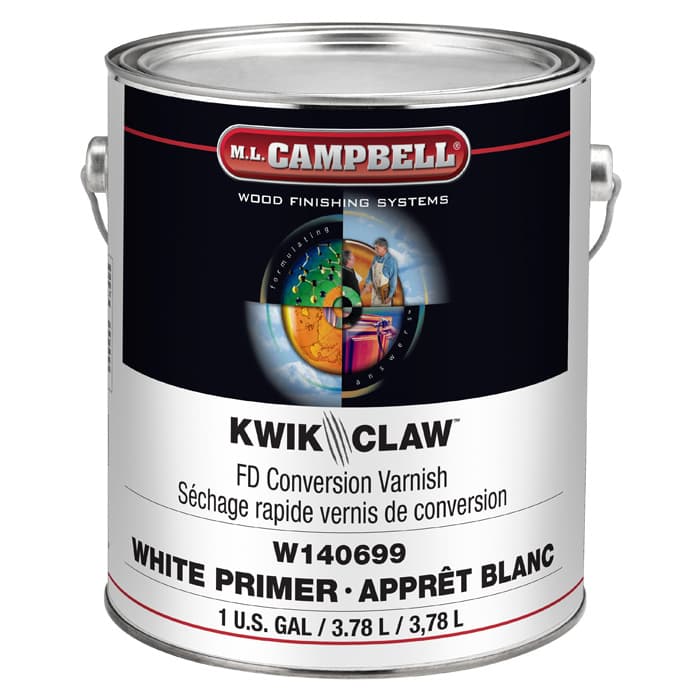 KWIK-CLAW™ Fast Dry CV Primer White, 5 Gallon - ML Campbell 00W140699-20