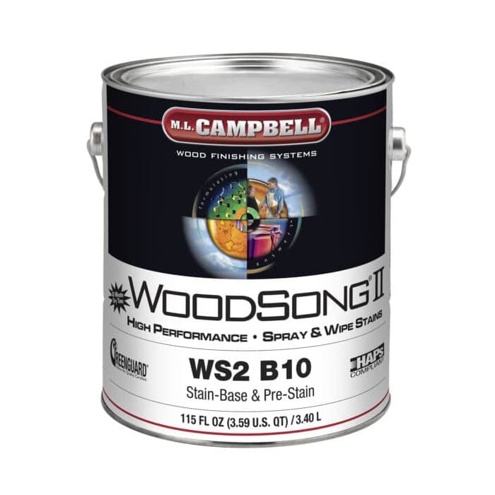 WoodSong 10% Solids Stain Base 1 Quart