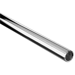 27mm Diameter 12' Long Closet Rod, Chrome Finish