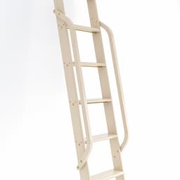 47" Wooden Handrail with Satin Brass Bolt, Clear Coat Finish, Maple, QG.6309.MA.06B-P