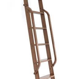 47" Wooden Handrail with Black Bolt, Unfinished, Walnut, QG.6309.WA.08