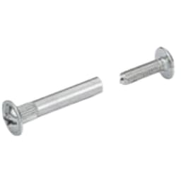 Hettich Connecting Screw For 5mm Fitting, Nickel-Plated Steel