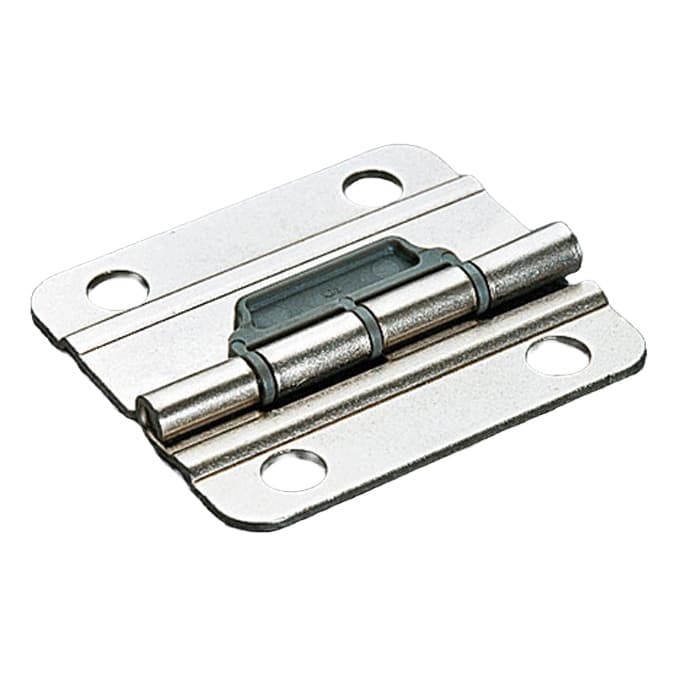 Bi-Fold Butterfly Hinge, Nickel-Plated