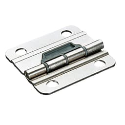 Bi-Fold Butterfly Hinge, Nickel-Plated
