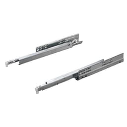 Salice Futura 320mm Soft-Close Full Extension Undermount Drawer Slide, Zinc - A6555-320