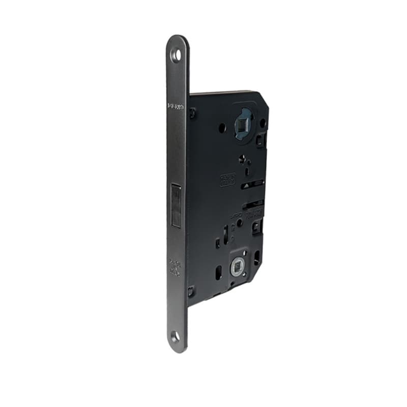 Magnetic Door Lock Kit, Passage, Bathroom Type, Matte Black, ML50-WC-BLK