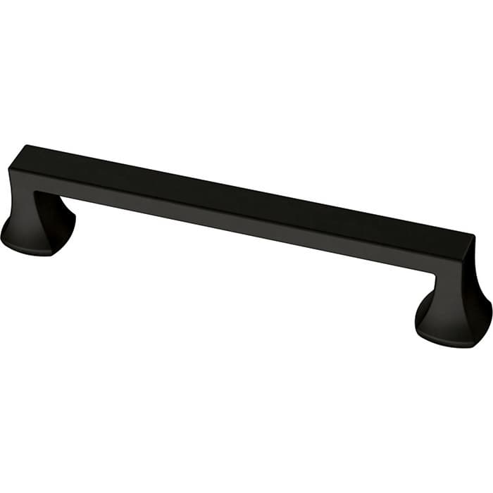 Liberty Mandara Series 5" (127 mm) Center to Center Flat Black Pull, P36131C-FB-CP