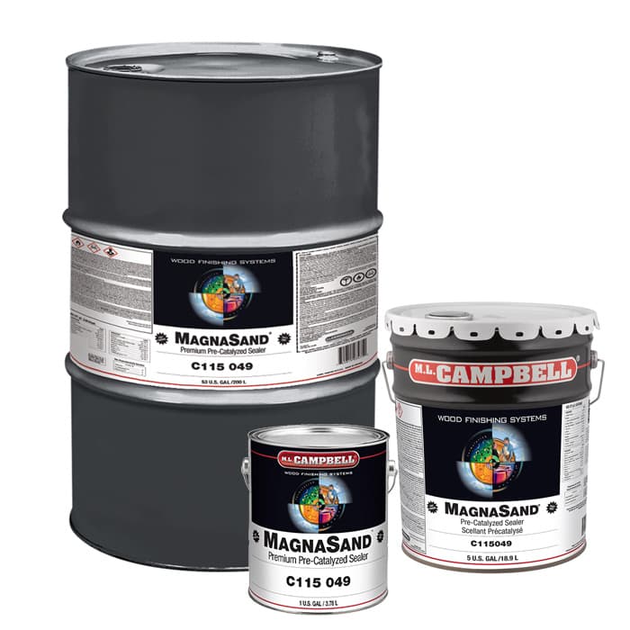 Magnasand Precat Sealer Clear, 5 Gallon - ML Campbell 00C115049-20
