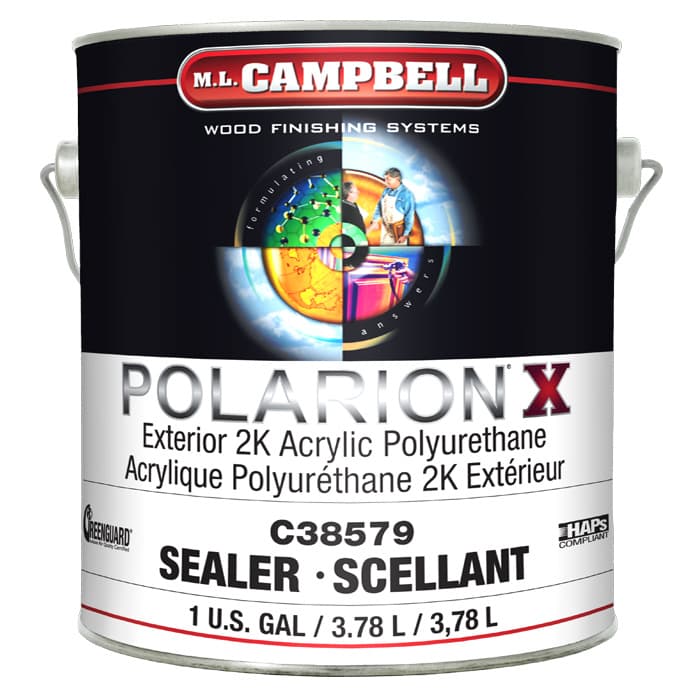 Polarion 2K Acrylic Polyurethane Exterior Sealer - Ml Campbell 000C38579-16
