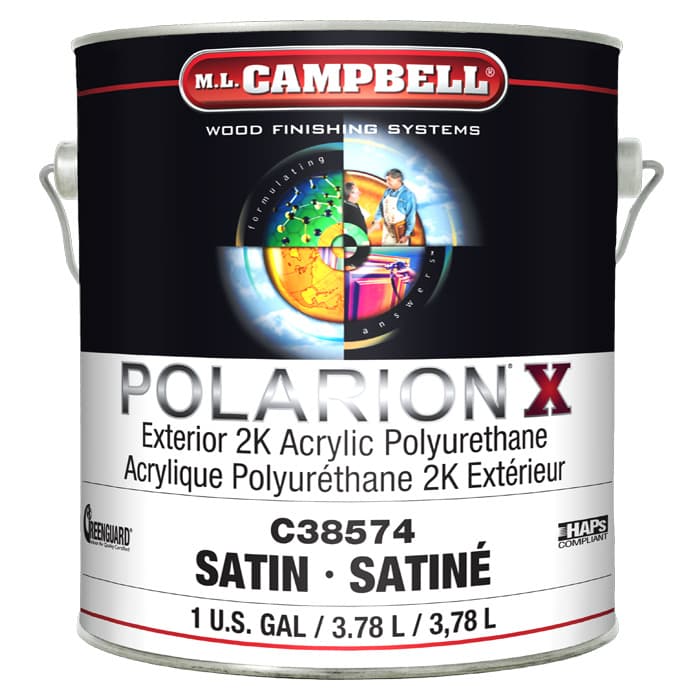 Polarion 2K Polyurethane Exterior Clear - Ml Campbell 000C38574-16