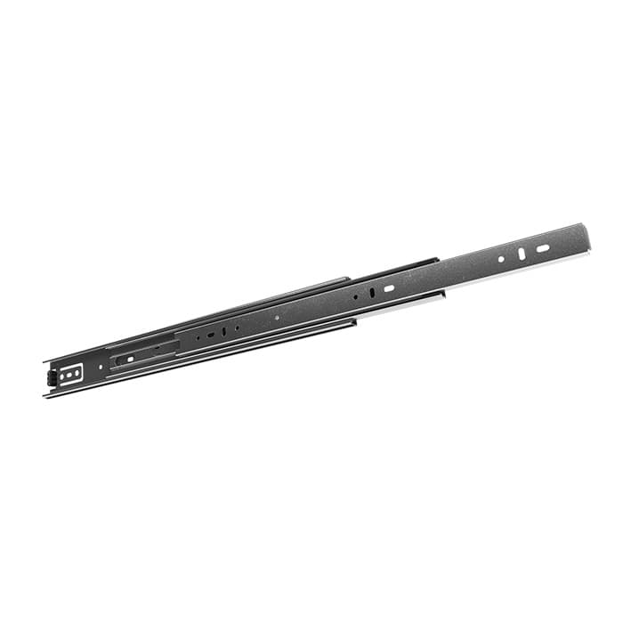 Fulterer FR5045OT 15-Pair Box 18" Hold-In/Anti-Rebound Side Mount Over-Travel 100 lb Ball Bearing Drawer Slide, Zinc, 75045