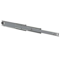 Fulterer 12" Over Travel Hold-in anti-rebound Ball Bearing Drawer Slides, Unhanded Side Mount Zinc  - 4006501