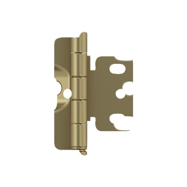 Amerock Free Swinging Inset Non-Mortise Ball Tip Hinge, Screw-on Golden Champagne - PK3175TBBBZ