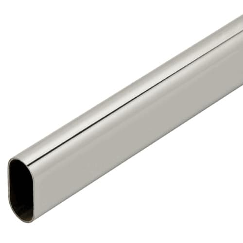 PRO Value 96" Oval Closet Rod, Matte Black, 53315 51 018