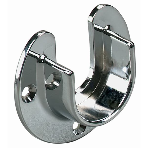 KV 1-5/16" Open Round Flange, Chrome, 766 CHR