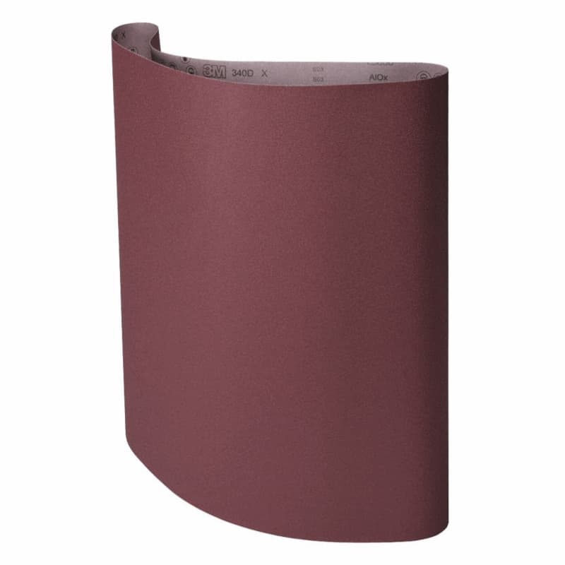 3M 220 Grit 44" x 85" Wide Sanding Belt Aluminum Oxide on F-Weight Paper