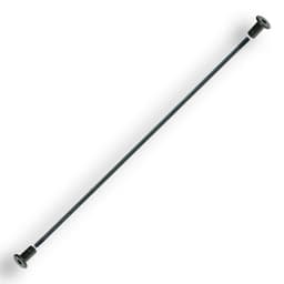 19-5/8" Wide Step Support for Library Ladders, Satin Nickel, QG6202002