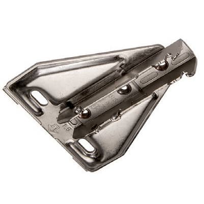 Tiomos Face Frame Adapter Base Plates For Wood Screws, 1.5mm Height