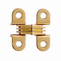 Invisible Hinges SOSS Brand Hinges, 303 Series, Dull Brass