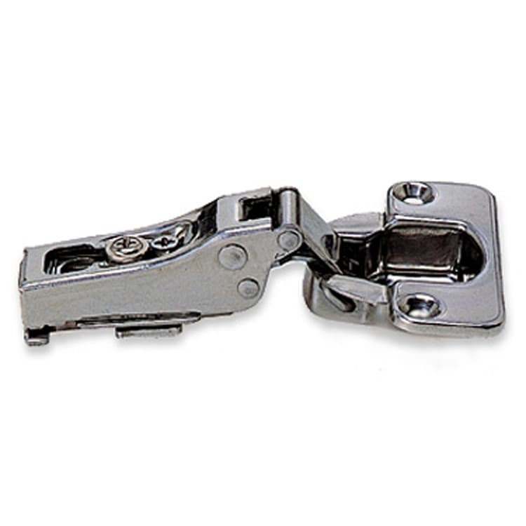 Sugatsune Self-Close 3/8" Overlay Face-Frame;Frameless Hinges Stainless Steel, 100° Screw-On - 304B-C46/9