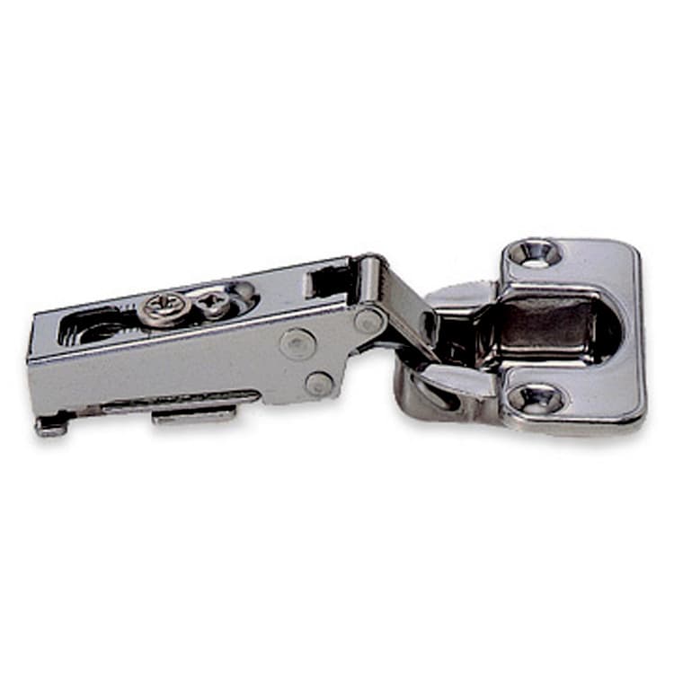 Sugatsune Self-Close 3/4" Overlay Face-Frame;Frameless Hinges Stainless Steel, 100° Screw-On - 304B-C46/19