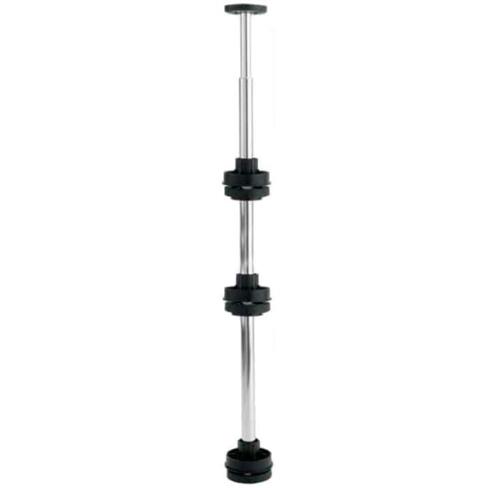 Rev-A-Shelf 3072 Chrome 18" D Full Circle Lazy Susan Independently Rotating Hardware Set, 2 Tray Mounting Hardware, 3072-04-18-6