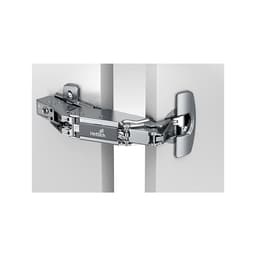 Hettich Sensys Soft-Close Silent System Full Overlay Face-Frame;Frameless Hinges Nickel, 165° Dowel - 9099561