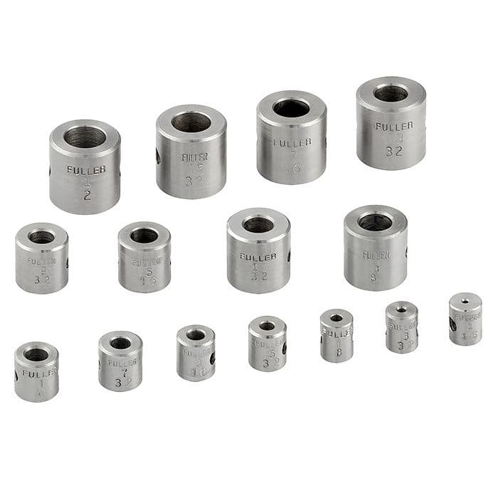 Drill Depth Stops #10 Screw 13/64" Drill Size, 7/16" Dia, 1/2" Length