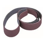PASCO 100 Grit 2-1/4" x 80" Edge Sanding Belt Aluminum Oxide on X-Weight Cloth