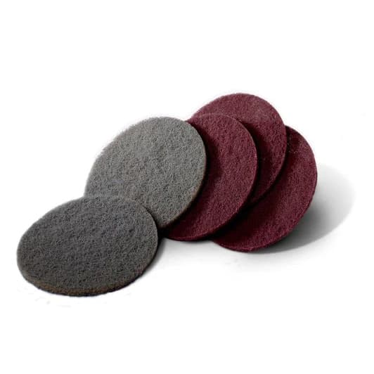 3M Scotch-Briteâ„¢ Hookitâ„¢ 5" Ultra-fine No Hole N-Woven Sanding Disc, Gray 48011292946
