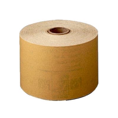 3M 216U Stikit Gold PSA Sanding Sheet Roll 4-1/2" x 20 yd 150 Grit  Aluminum Oxide Paper No Hole 51131026957