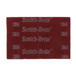 3M Scotch-Brite™ 7447 Pro Hand Pads Very Fine Grit No Hole Aluminum Oxide Sanding Sheet, 6" x 9"