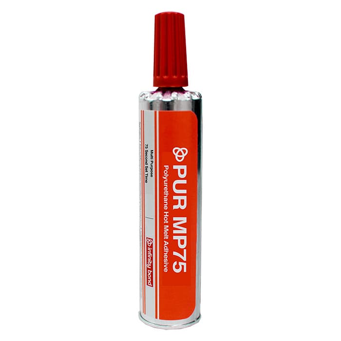 MP75 Polyurethane Hot Melt Adhesive, Translucent, 50g Cartridge