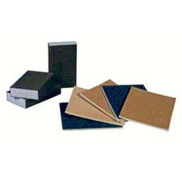 Würth Super-Fine 180 Grit Sanding Sponge 4-3/4" x 3-7/8", Black