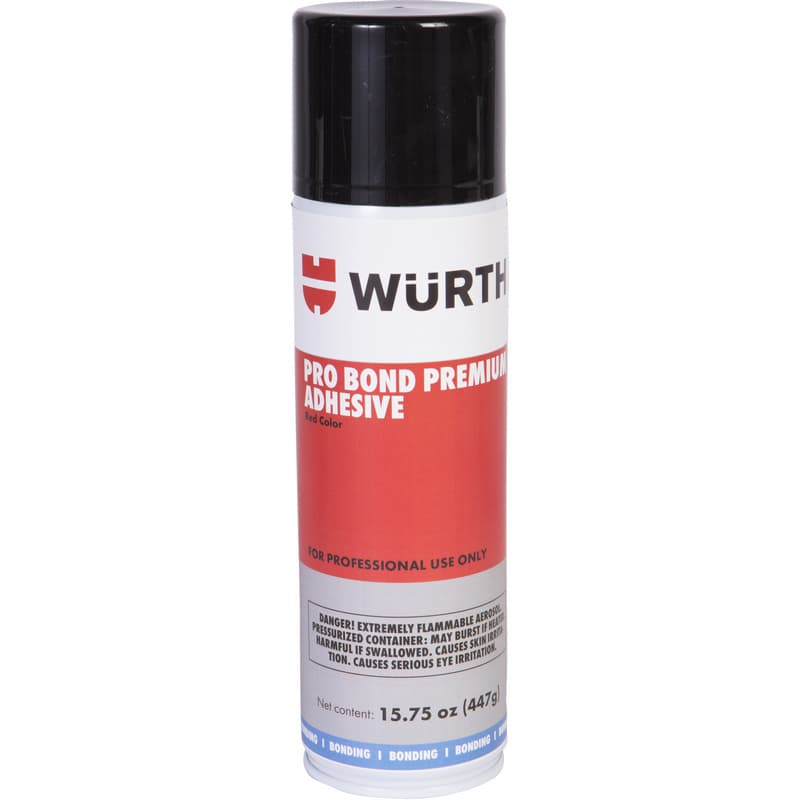 Pro Bond Premium Contact Adhesive, Red, 15.75 oz Aerosol Canister