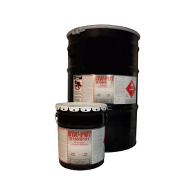Flammable S151 Contact Adhesive, Clear, 5 Gallon