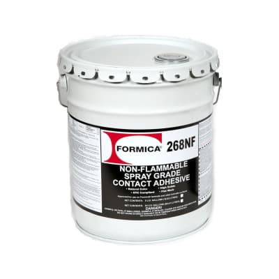Brush Grade Contact Adhesive Non-Flammable, Low VOC - Green, 5 Gallon
