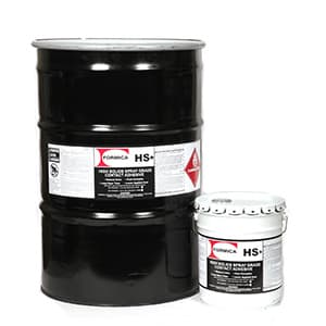 Spray Grade Contact Adhesive Flammable, High Solids - Clear, 5 Gallon